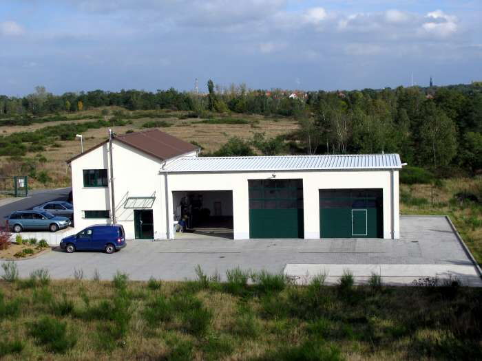 Fahrzeughalle GKA Großenhain