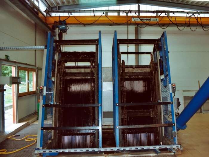 Rechenanlage im Hauptpumpwerk