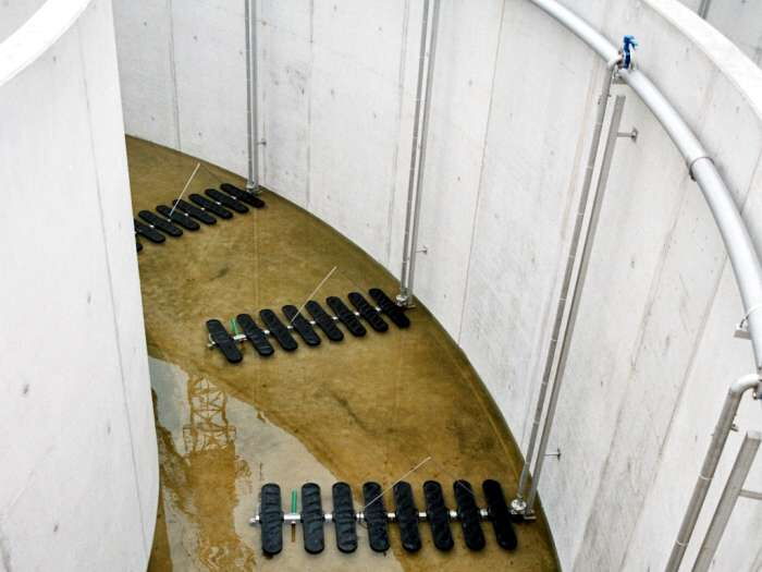 Einbau der Belüfter Großenhain